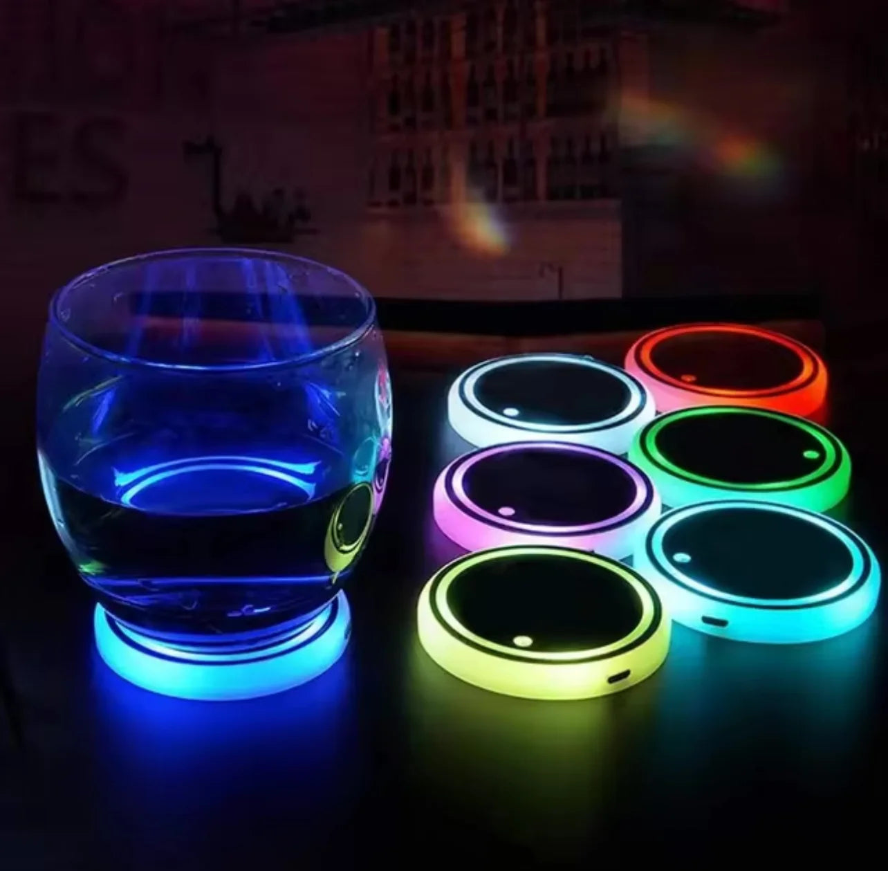 DrvrPix™ LED Cupholder Lights