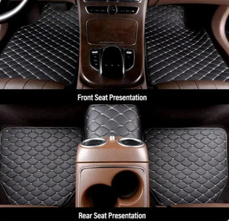 DrvrPix™ Waterproof Leather Car Floor Mats